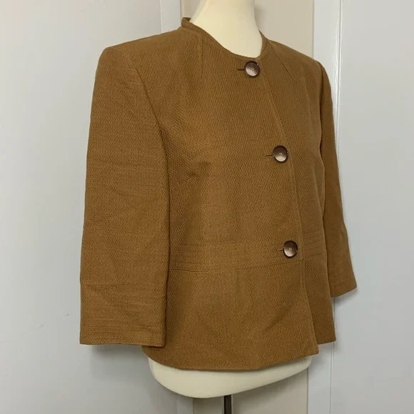 Evan Picone Button Up Jacket - Picture 5 of 12